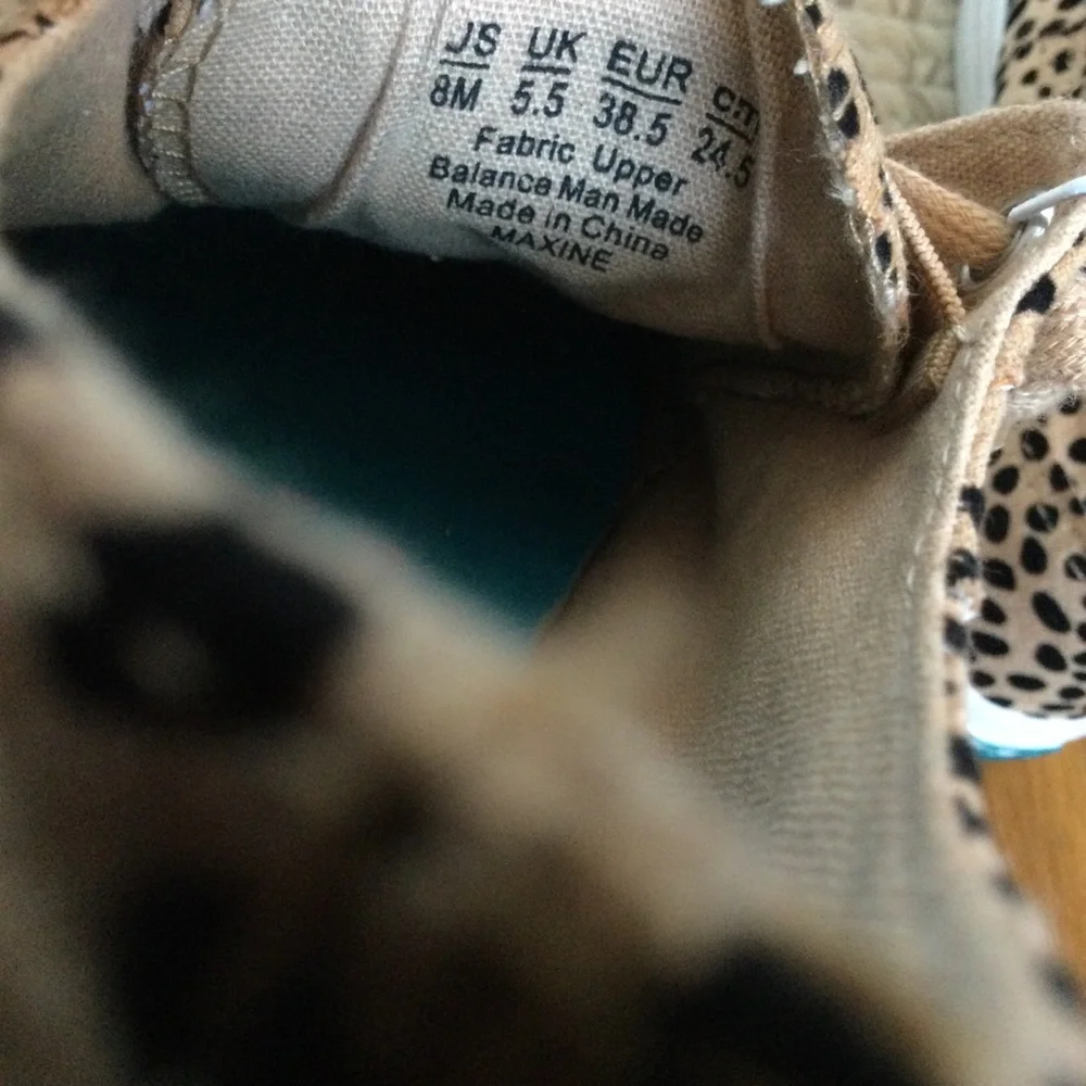 Blowfish Cheetah slip ons sneaker